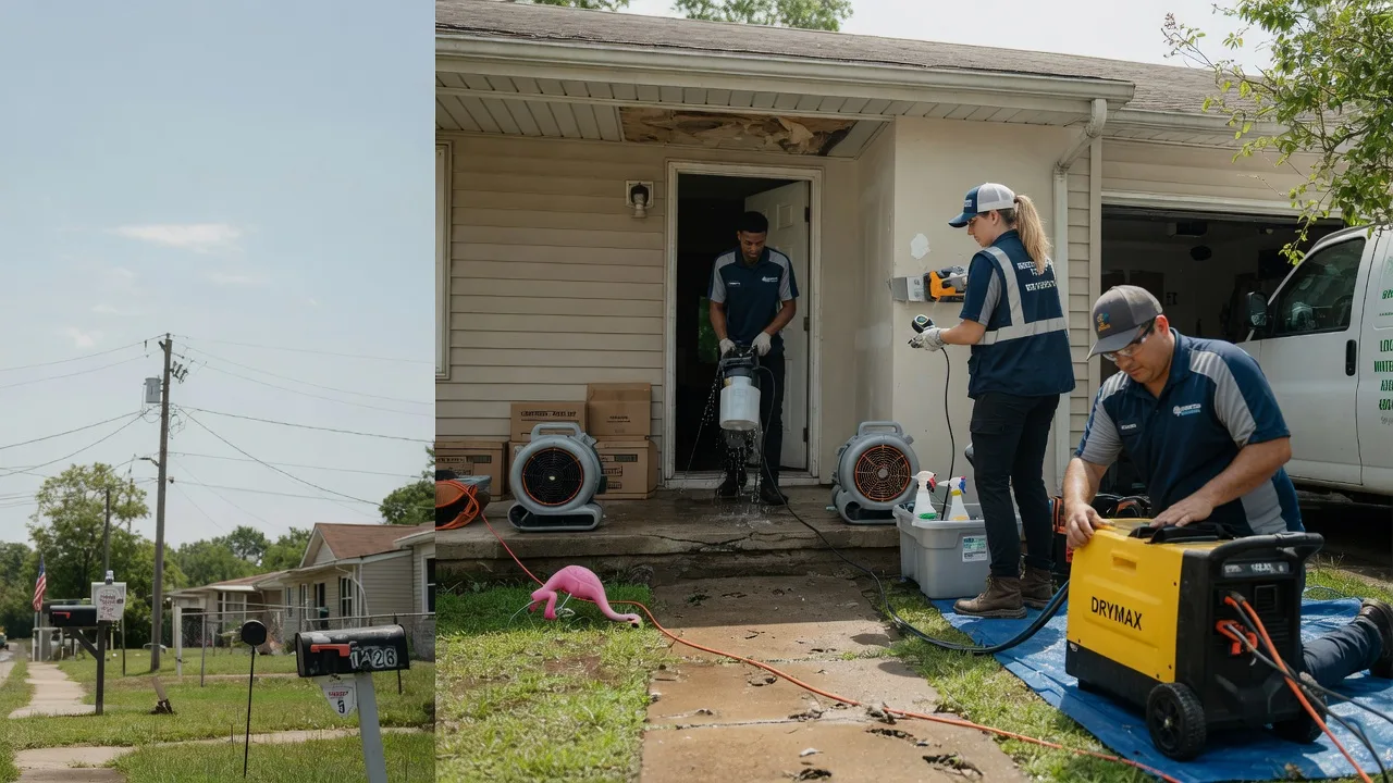 Storm Damage Water Removal in Eden, TX near me